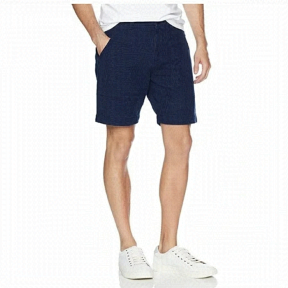 Michael Bastian Indigo Pique Shorts Size 38